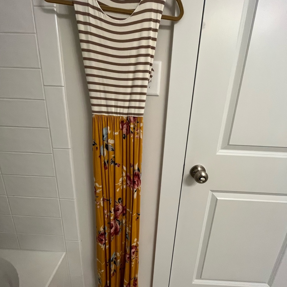 Late summer/fall maxi dress